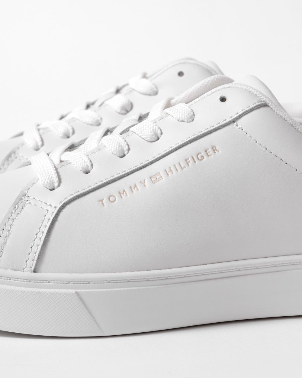 Tommy Hilfiger Essential Court Metalic Womens Trainers