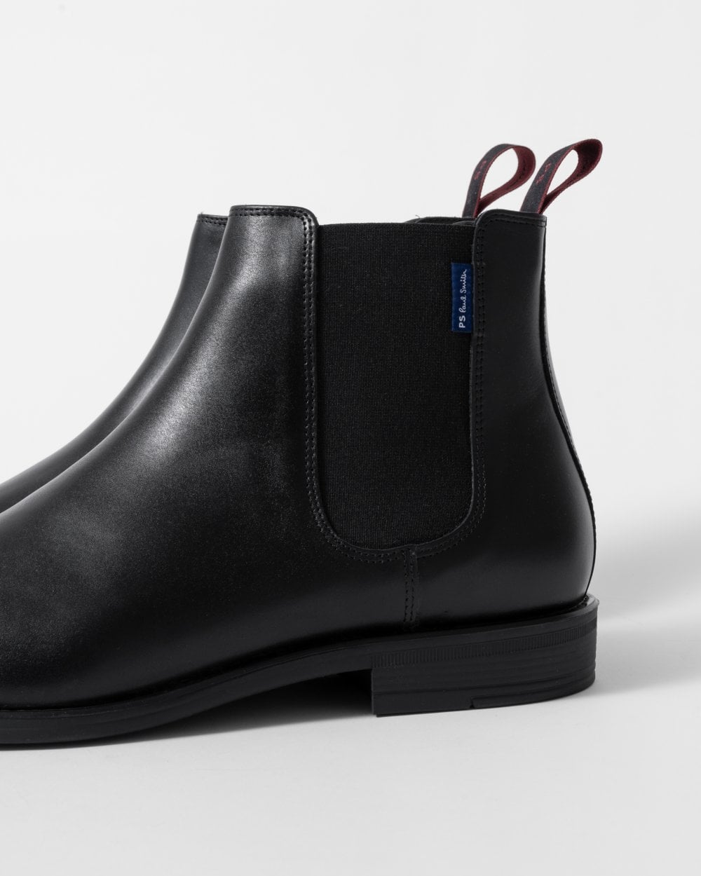 Paul Smith Cedric Mens Leather Chelsea Boots - 79 Black