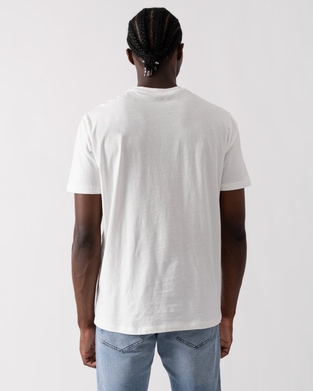 Armani Exchange Armani Exchange Mens Logo Print T-Shirt 6DZTHH ZJH4Z