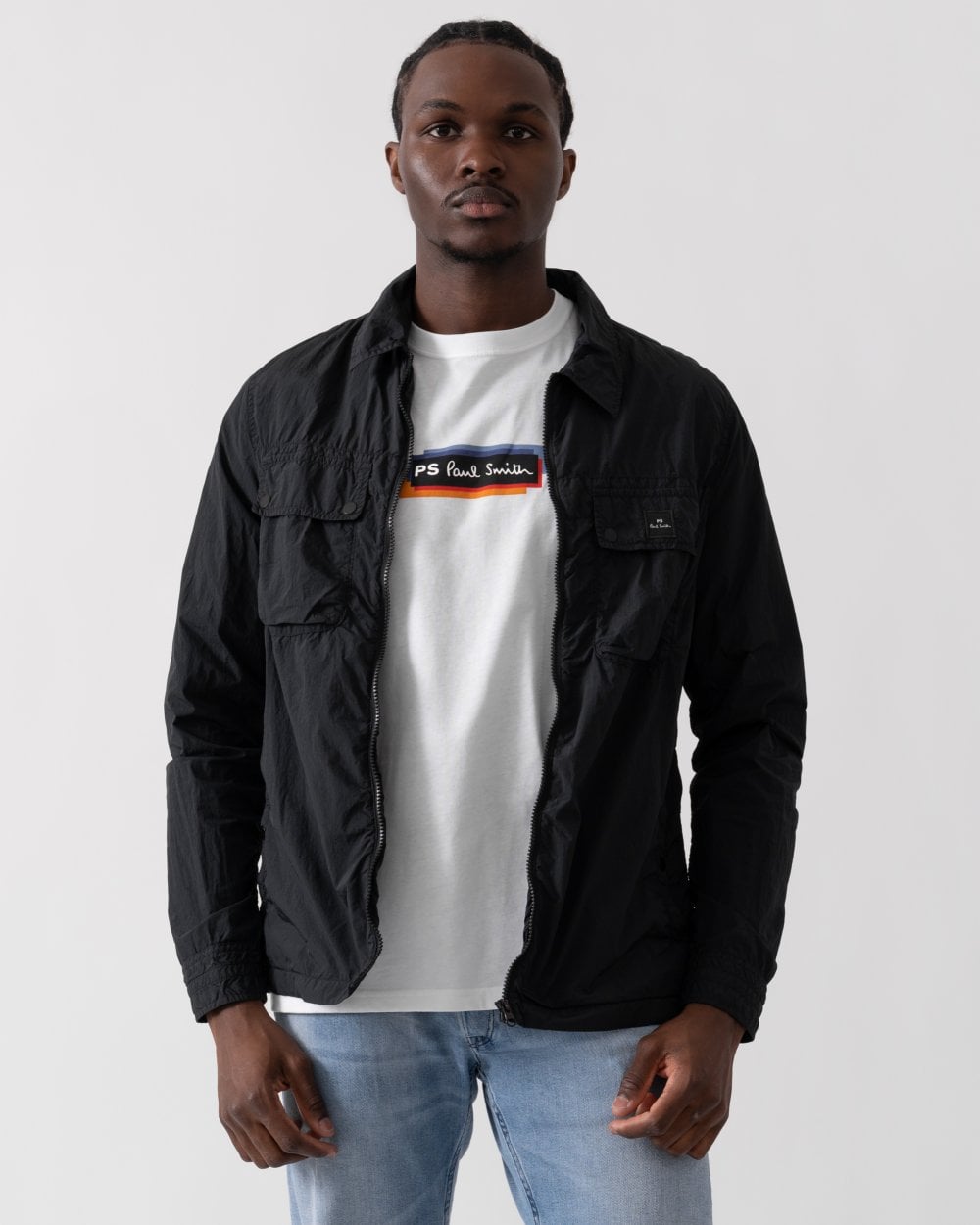 PS Paul Smith Mens Zipped Front Jacket