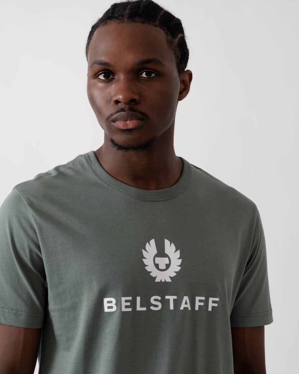 Belstaff Signature Mens T-Shirt - Mineral Green