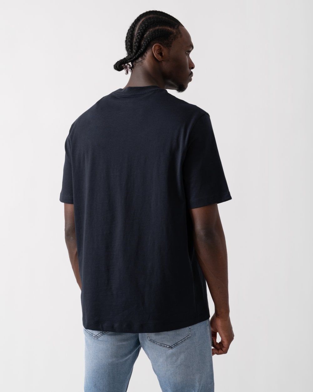 Armani Exchange Armani Exchange Mens Centre Logo Print T-Shirt