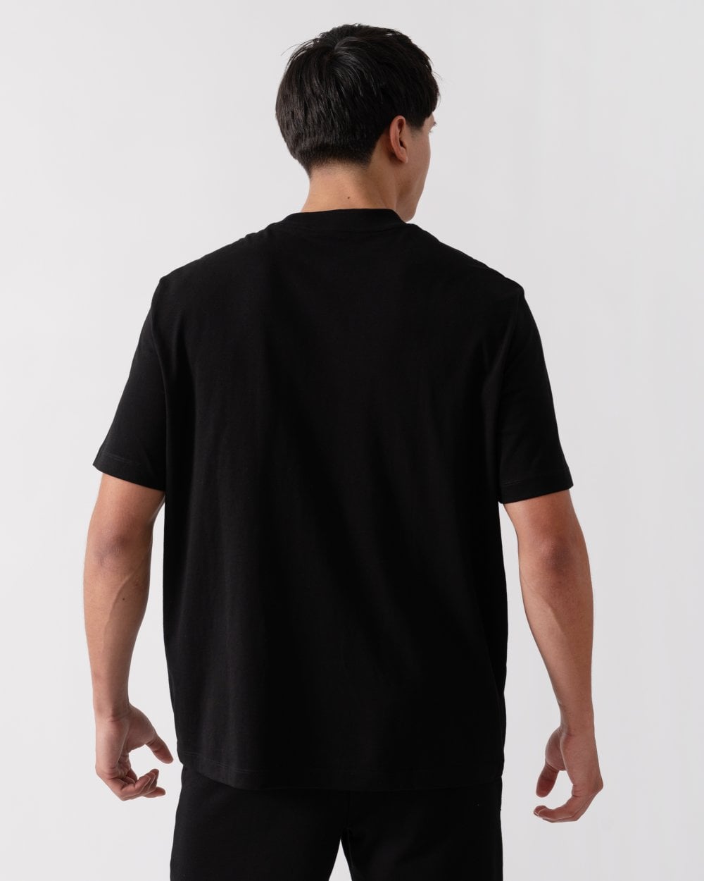 Armani Exchange Armani Exchange Mens Black Edition Logo T-Shirt