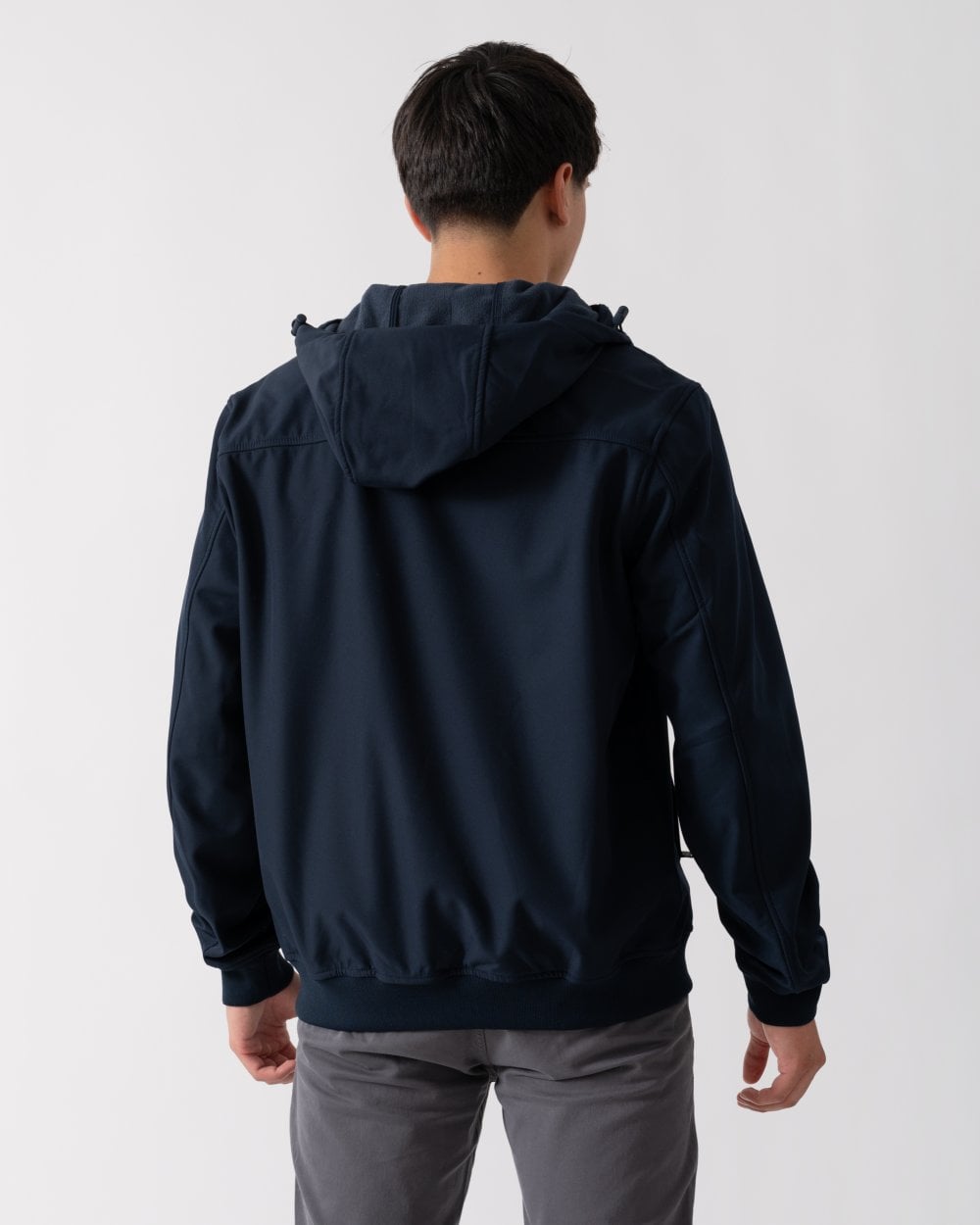 Lyle & Scott Fleece Back Mens Softshell Jacket - Z271 Dark Navy