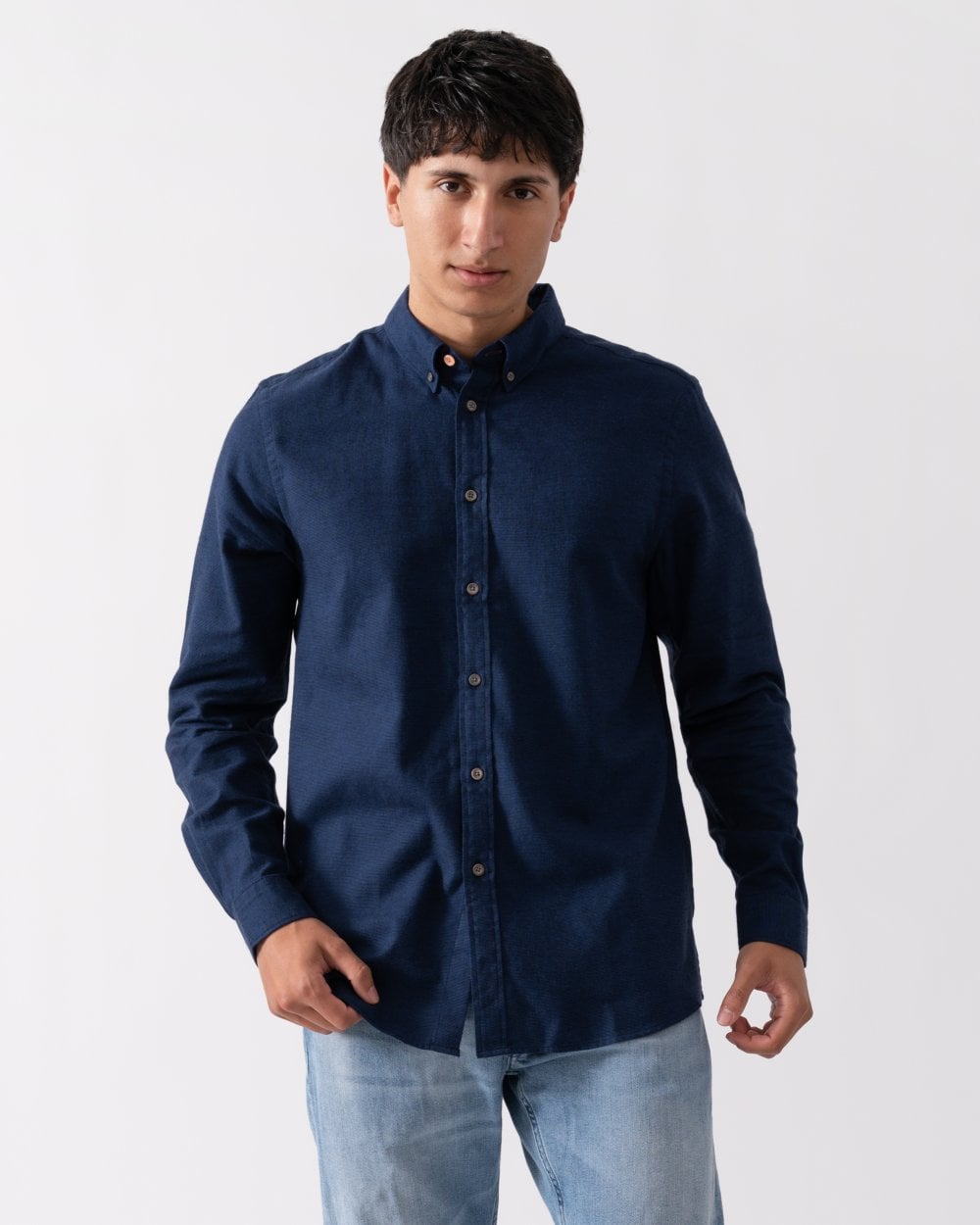 PS Paul Smith Mens Long Sleeve Brushed Cotton Shirt
