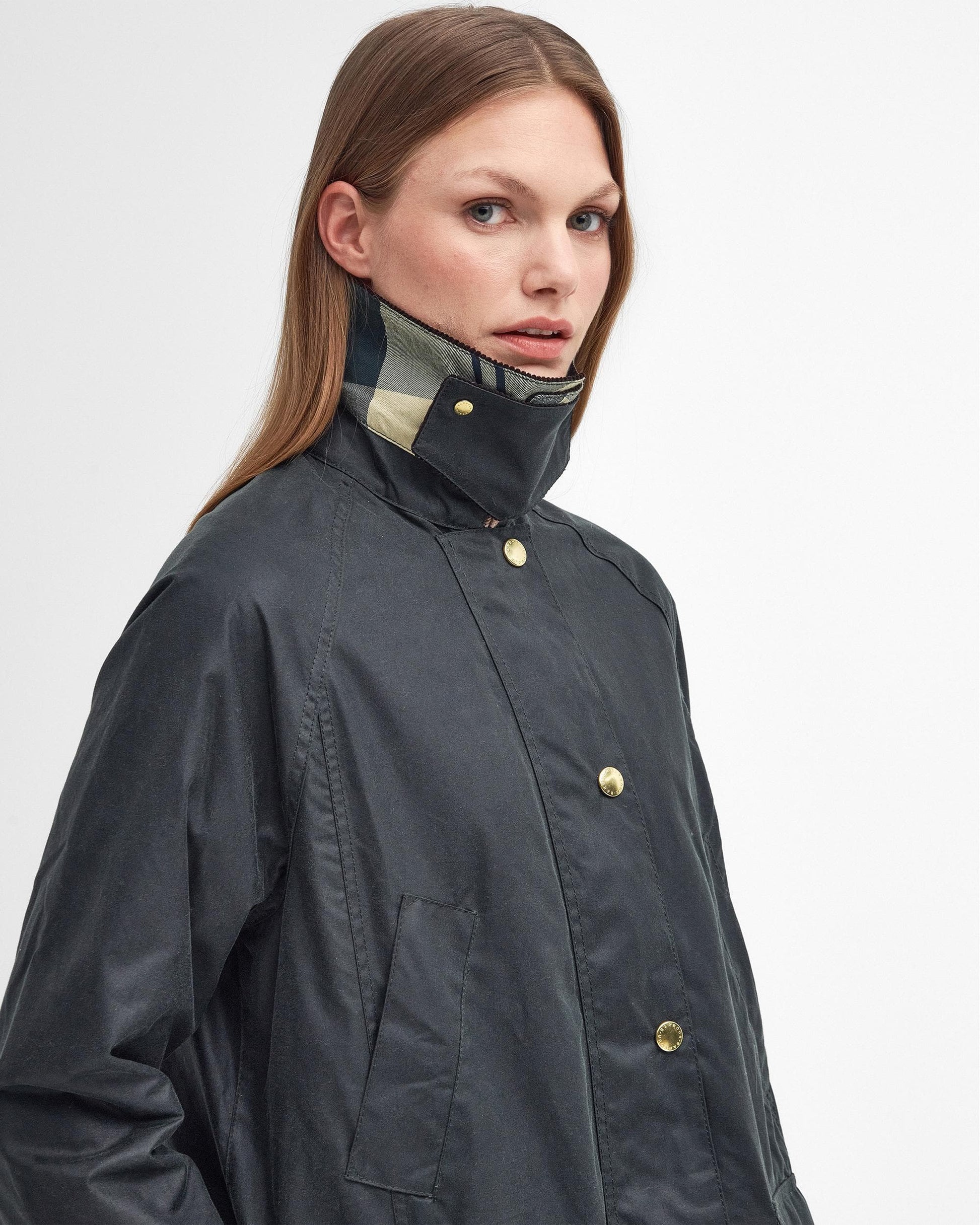 Barbour Long Beadnell Womens Wax Jacket