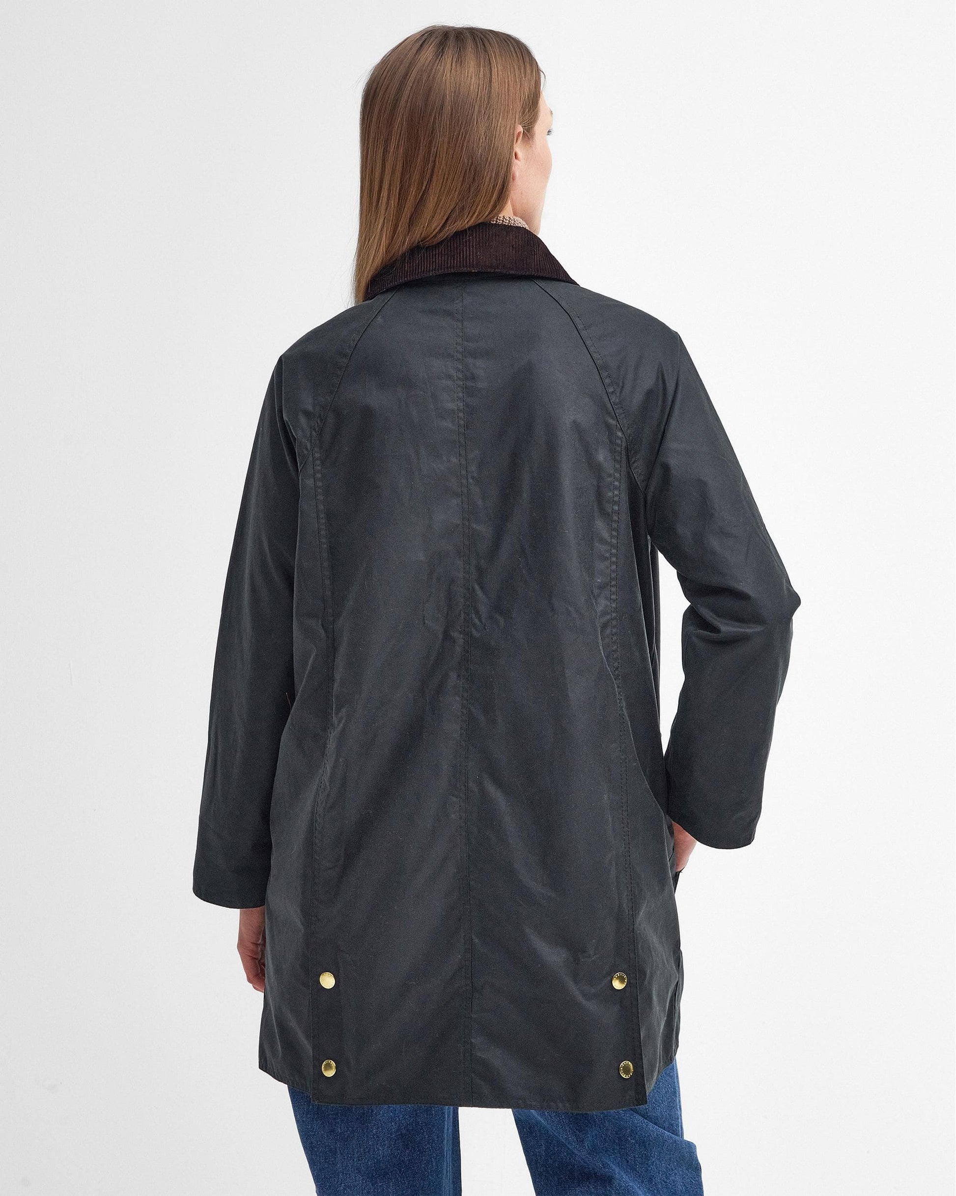 Barbour Long Beadnell Womens Wax Jacket
