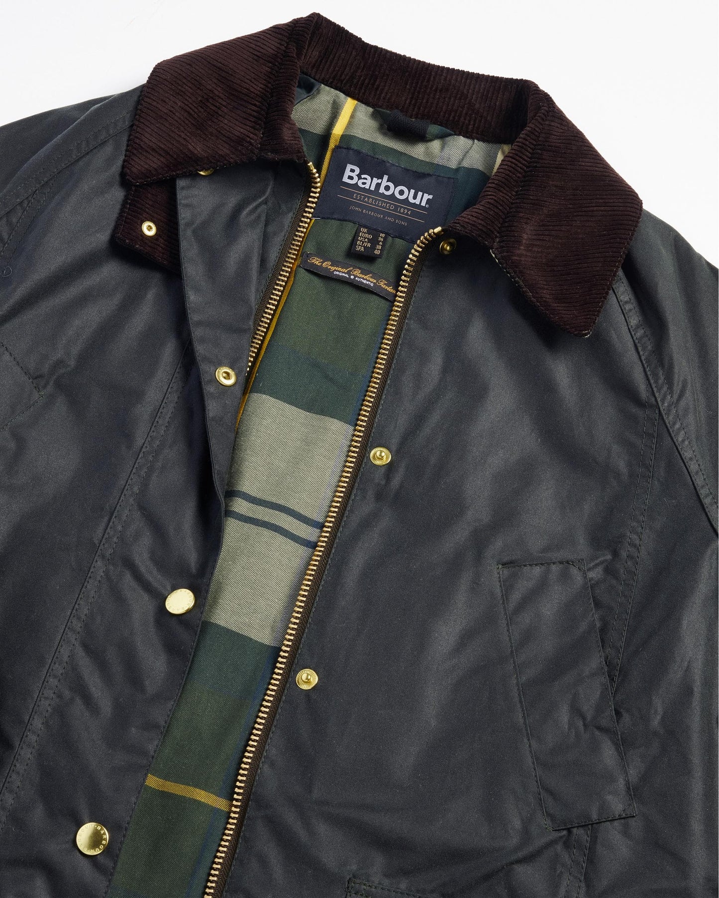 Barbour Long Beadnell Womens Wax Jacket