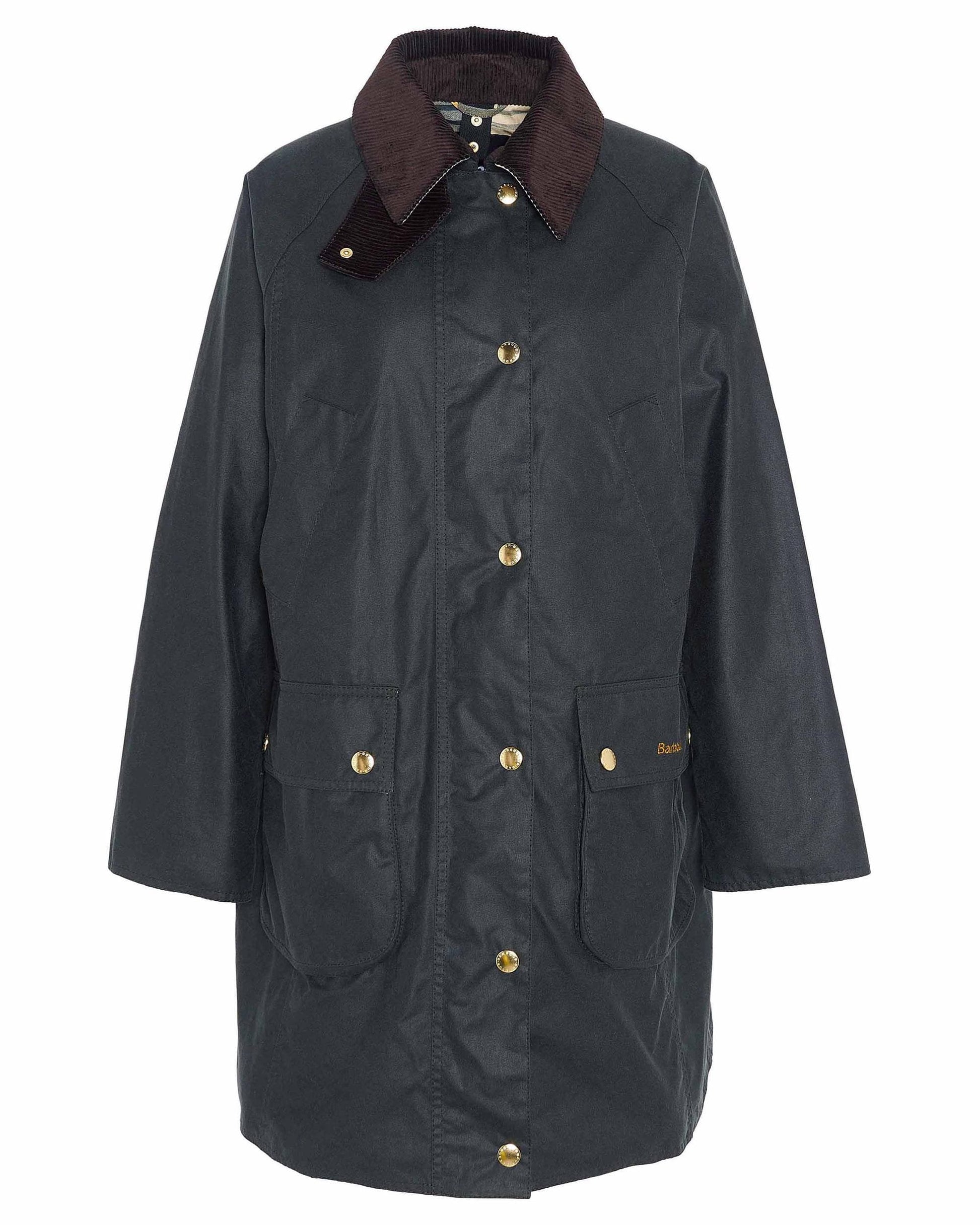 Barbour Long Beadnell Womens Wax Jacket