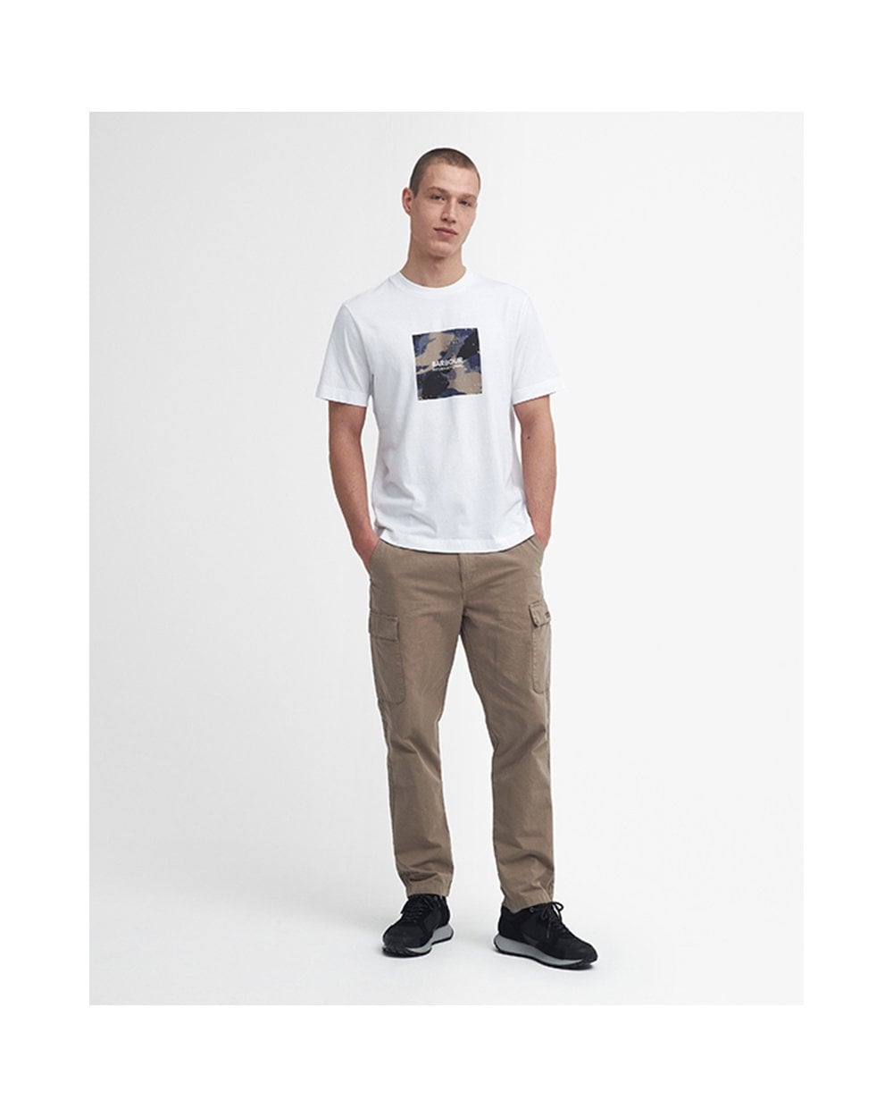 Barbour International Barbour International Camo Block Mens T-Shirt