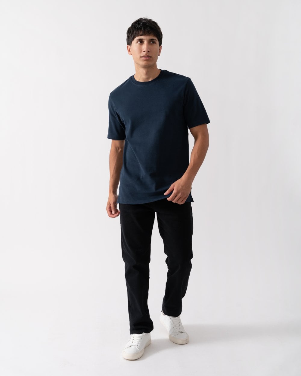 Oliver Sweeney Palmela Mens Crew Neck T-Shirt - Midnight