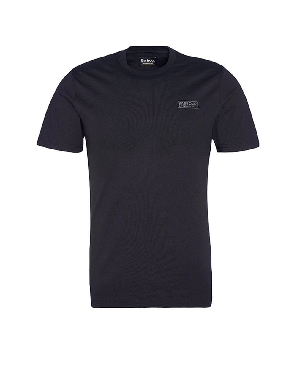 Barbour International Small Logo Mens T-Shirt - Black/Pewter