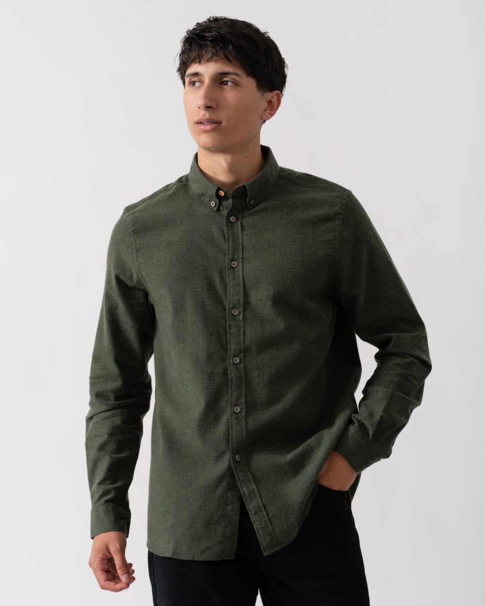 PS Paul Smith Mens Long Sleeve Brushed Cotton Shirt