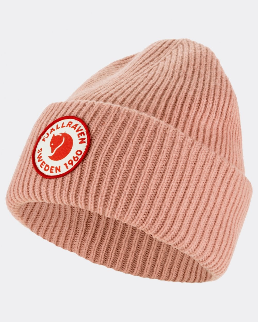 Fjallraven 1960 Logo Unisex Beanie - Dusty Rose 300