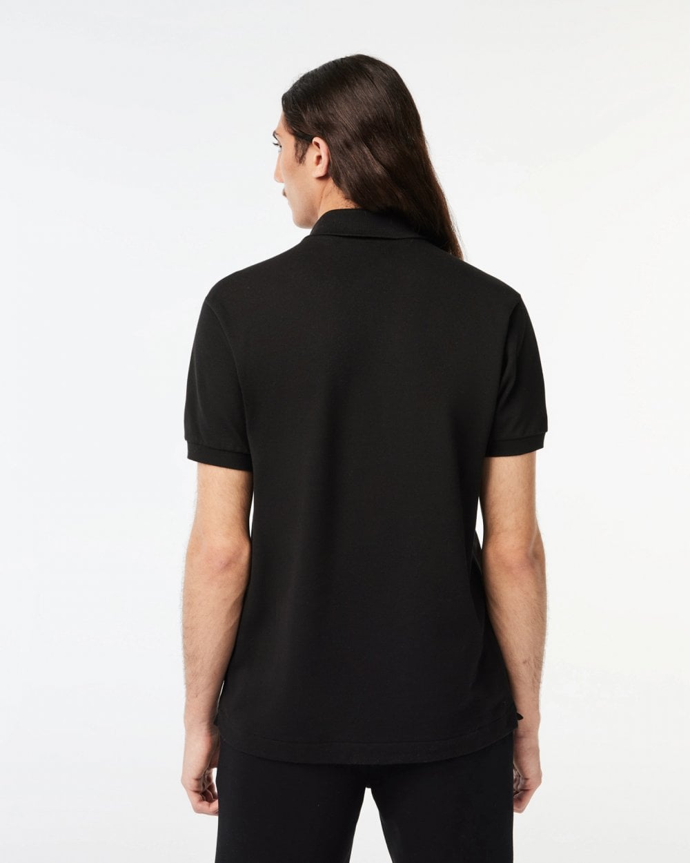 Lacoste Classic Fit L.12.12 Mens Short Sleeve Polo Shirt - Black 031