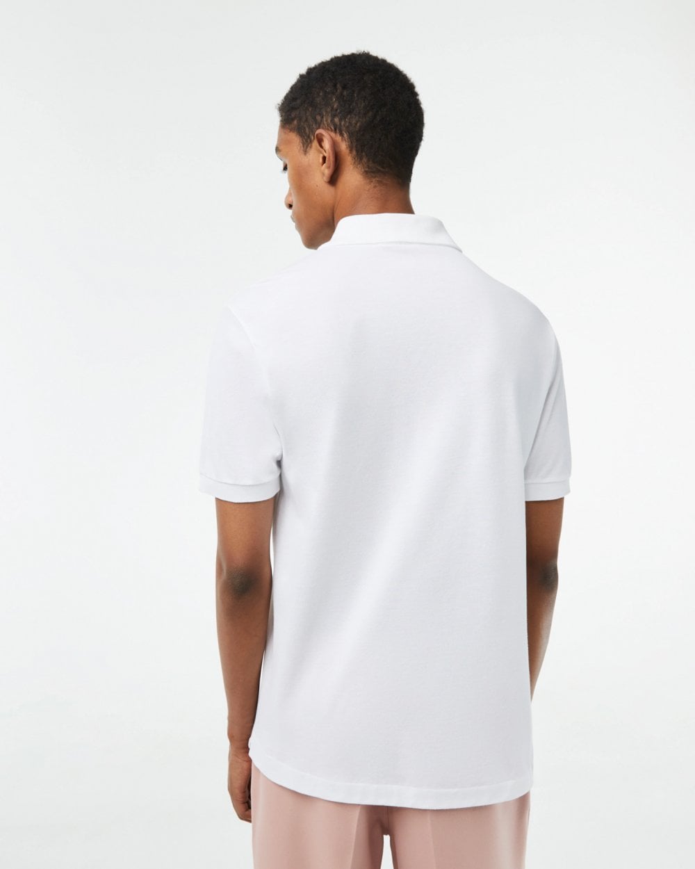 Lacoste Classic Fit L.12.12 Mens Short Sleeve Polo Shirt - White 001