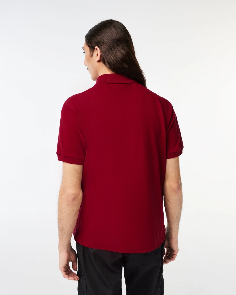 Lacoste Classic Fit L.12.12 Mens Short Sleeve Polo Shirt - Bordeaux 476