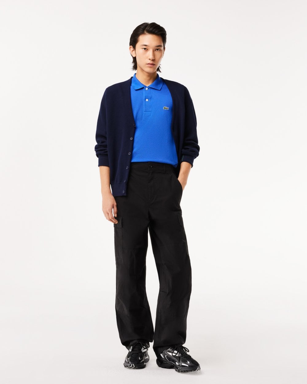 Lacoste Classic Fit L.12.12 Mens Short Sleeve Polo Shirt - Sapphire Blue IXW