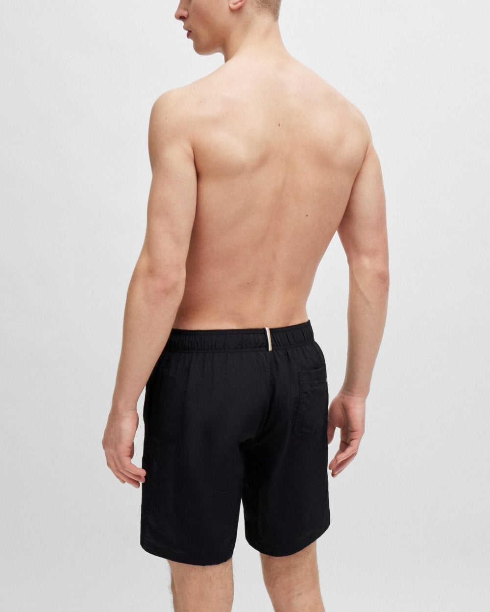 BOSS Orange Whale Mens Swim Shorts NOS - Black 001