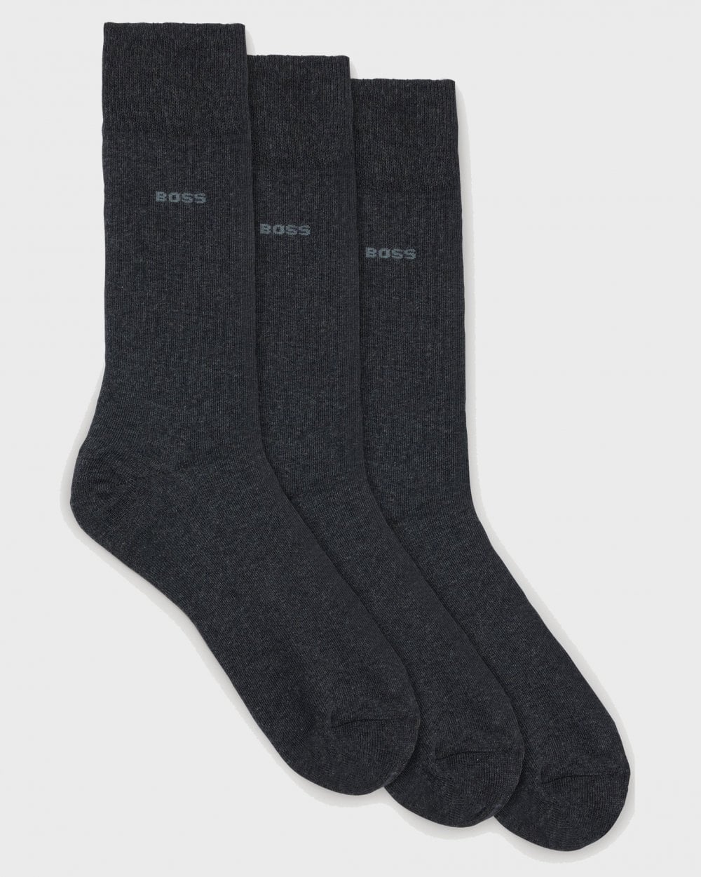 BOSS Orange 3 Pack RS Uni Socks NOS - Charcoal 012