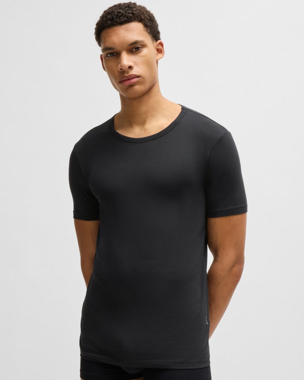 BOSS Orange RN Modern 2-Pack Mens T-Shirts NOS - Black 001