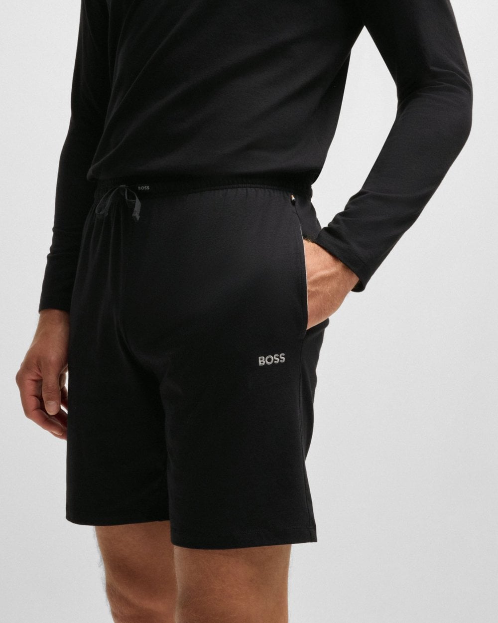 BOSS Orange Mix&Match Mens Loungewear Shorts NOS - Black 001