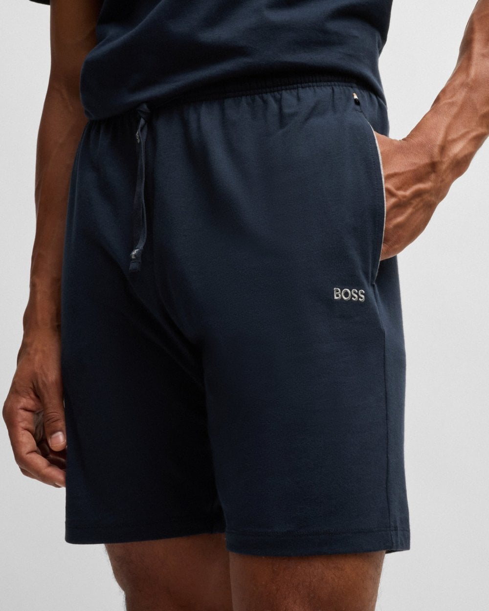 BOSS Orange Mix&Match Mens Loungewear Shorts NOS - Dark Blue 403