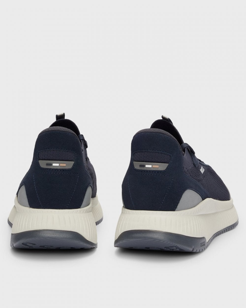 BOSS Orange TTNM EVO Mens Trainers with Knitted Uppers NOS - Dark Blue 401