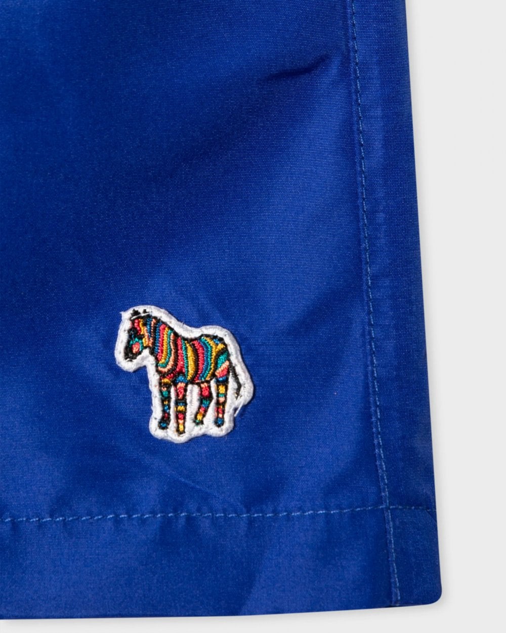 Paul Smith Mens Zebra Logo Swim Shorts - 45 Blue