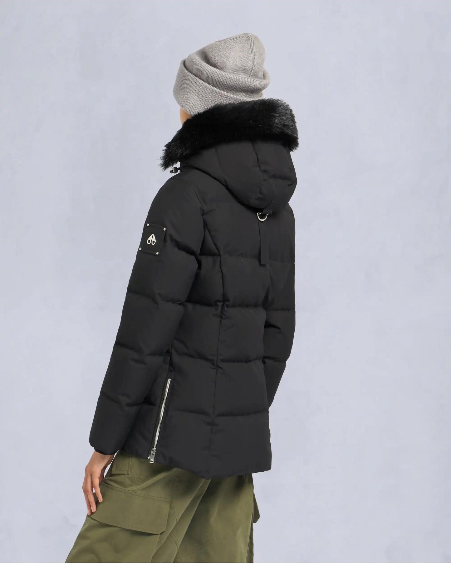 Moose Knuckles Cloud 3Q Shearling Womens Down Jacket