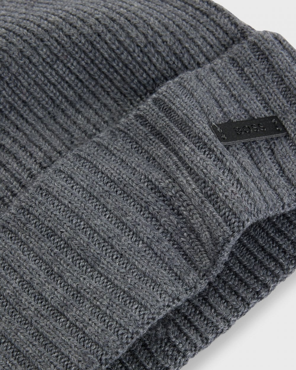 BOSS Orange Fati Mens Beanie - Medium Grey 030