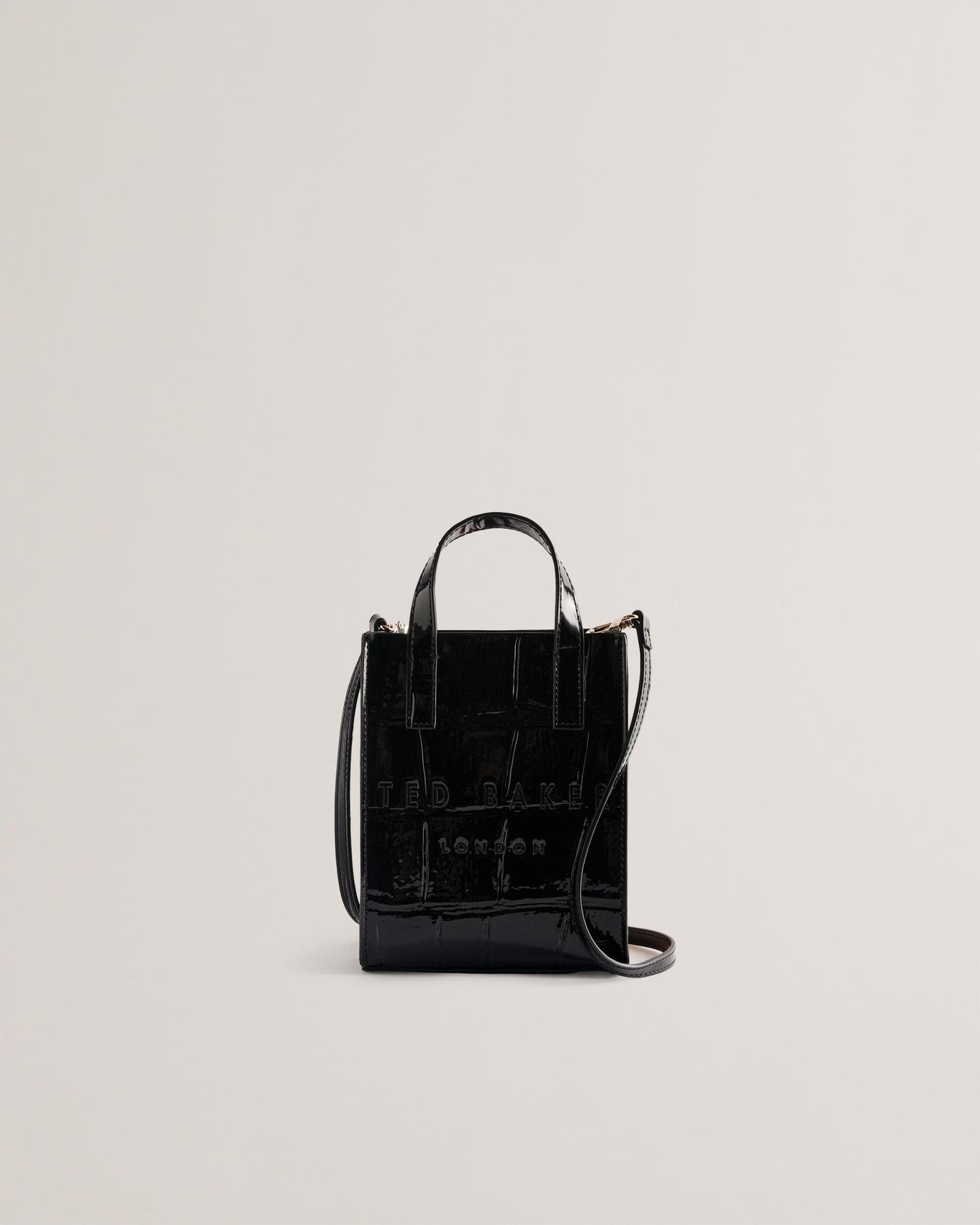 Ted Baker Gatocon Womens Mini Croc Icon Bag