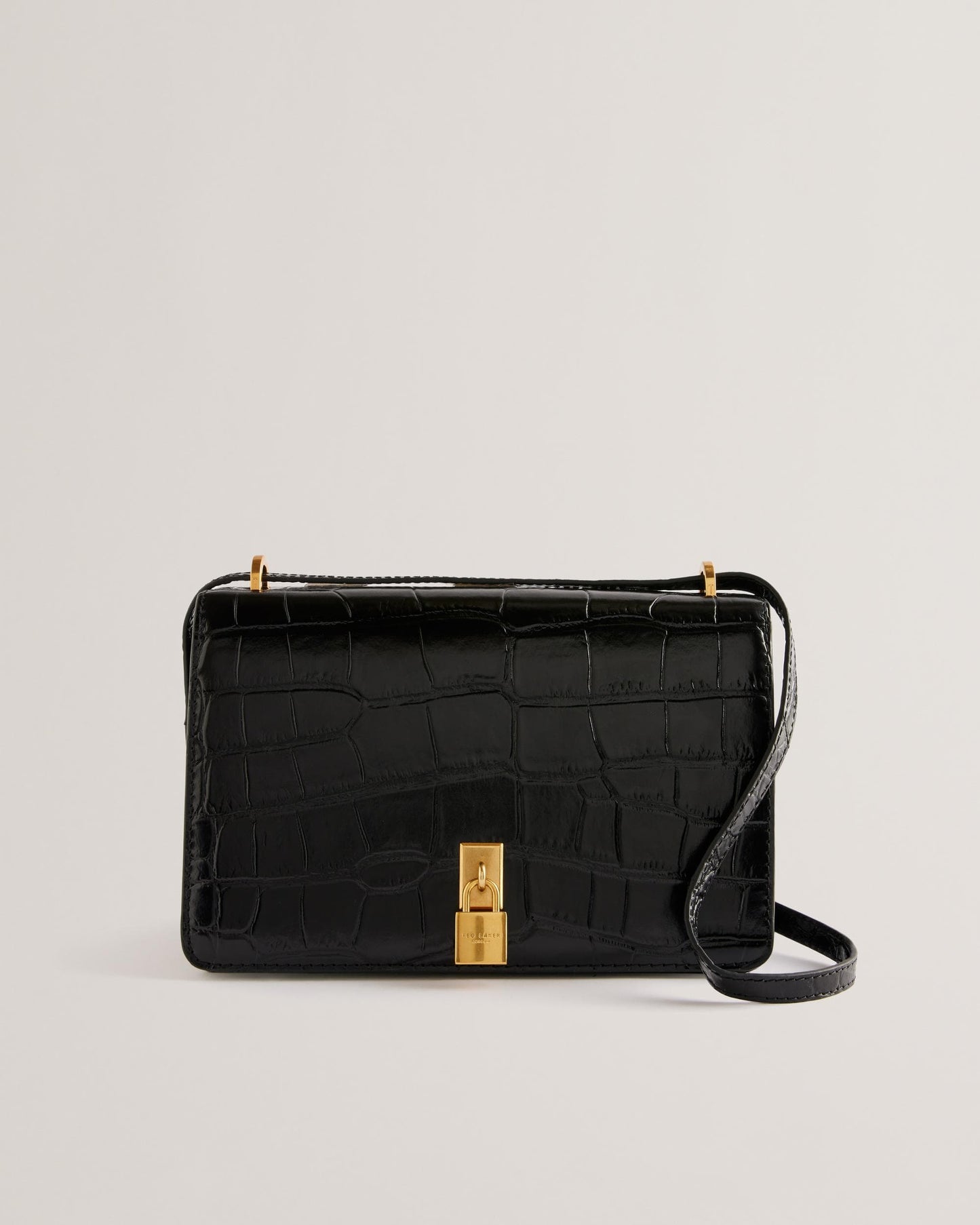 Ted Baker LATYMER Womens Padlock Large Crossbody Bag