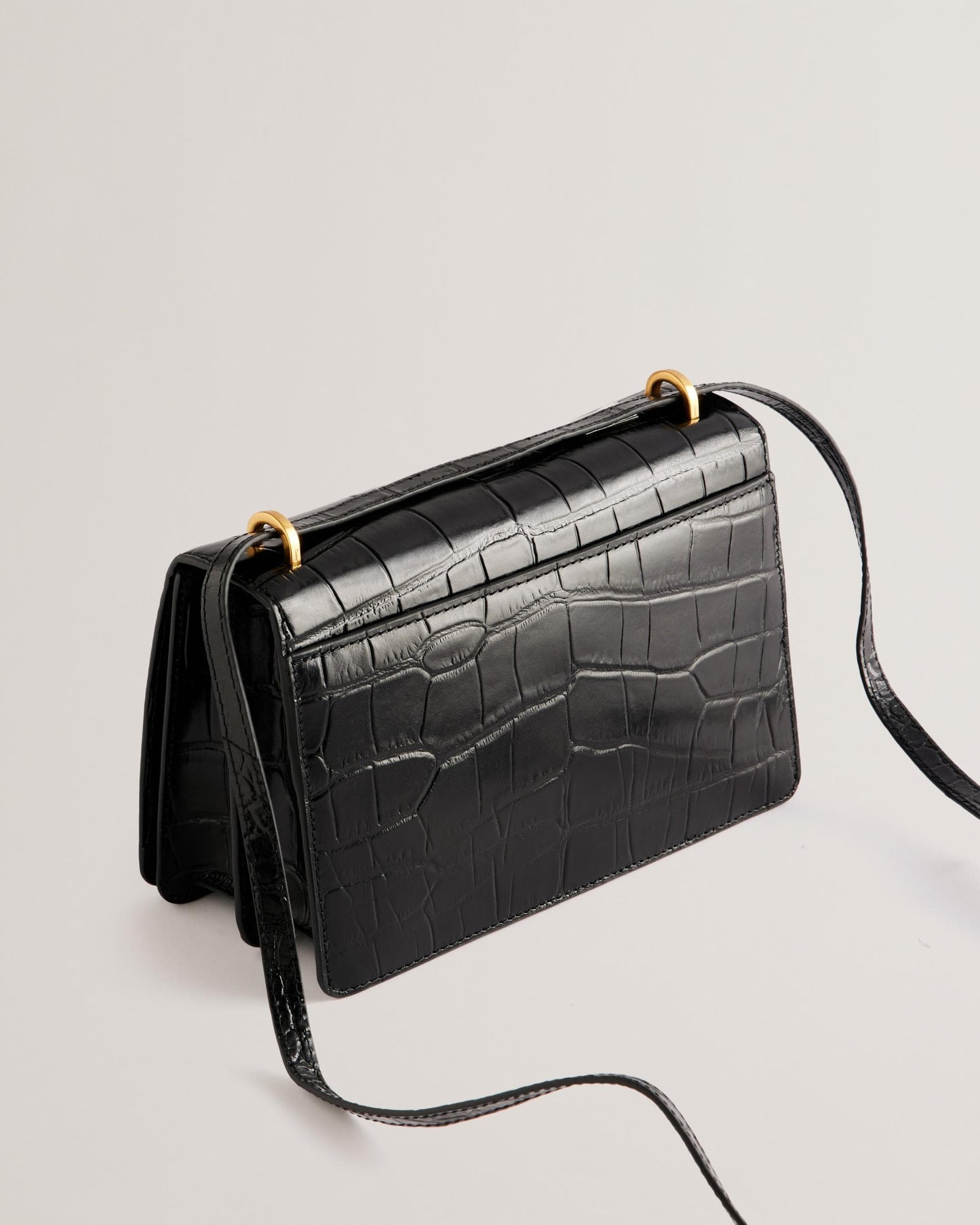 Ted Baker LATYMER Womens Padlock Large Crossbody Bag
