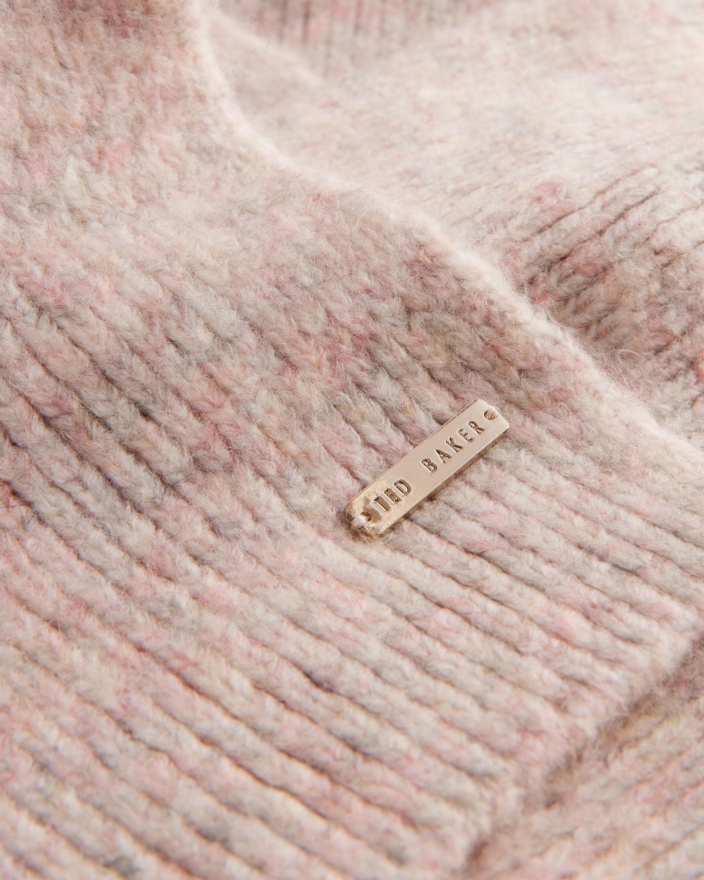Ted Baker LIDIIES Womens Knitted Ribbed Scarf