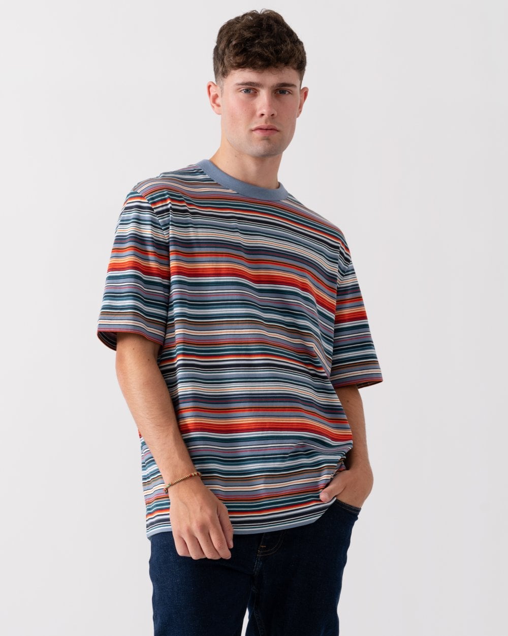 Paul Smith PS Paul Smith Mens Short Sleeve Stripe T-shirt