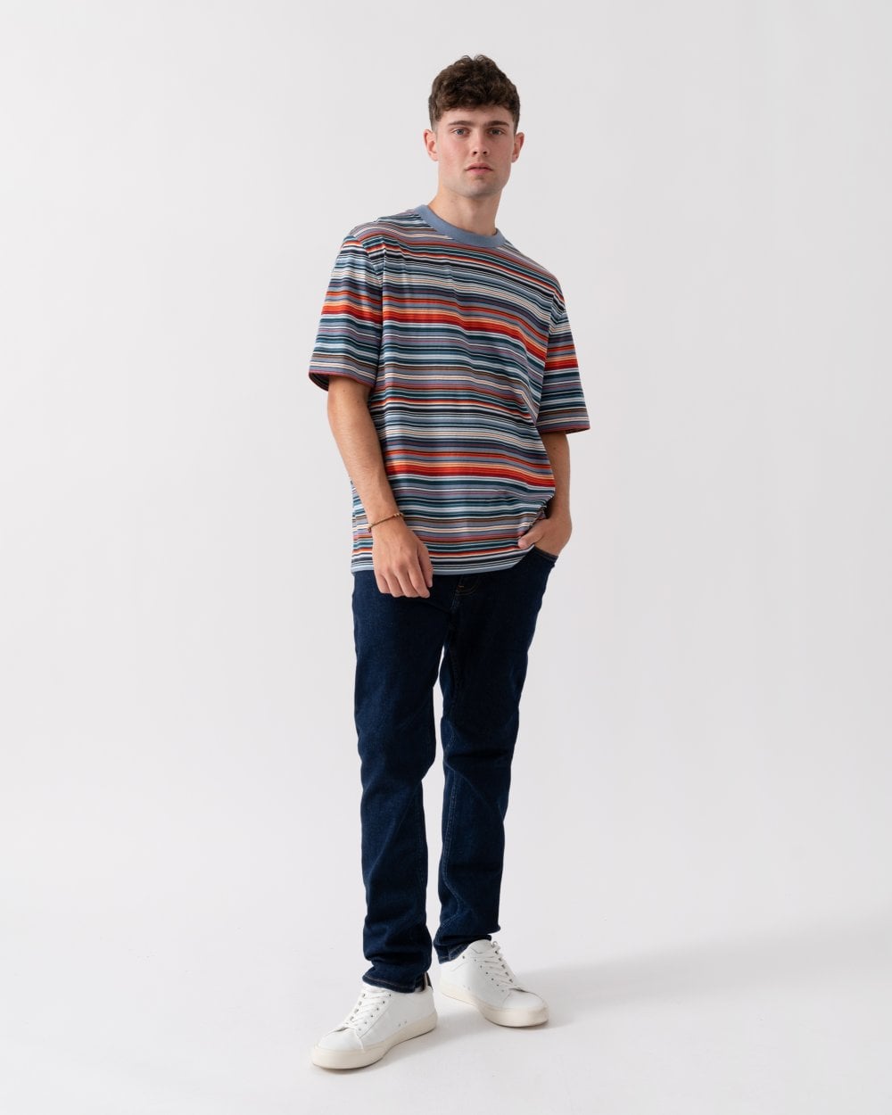 Paul Smith PS Paul Smith Mens Short Sleeve Stripe T-shirt