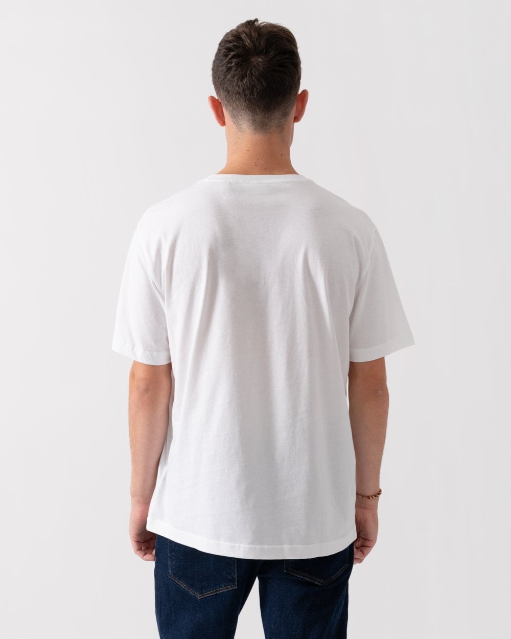 GANT Mens Printed Archive Shield T-Shirt - 110 White
