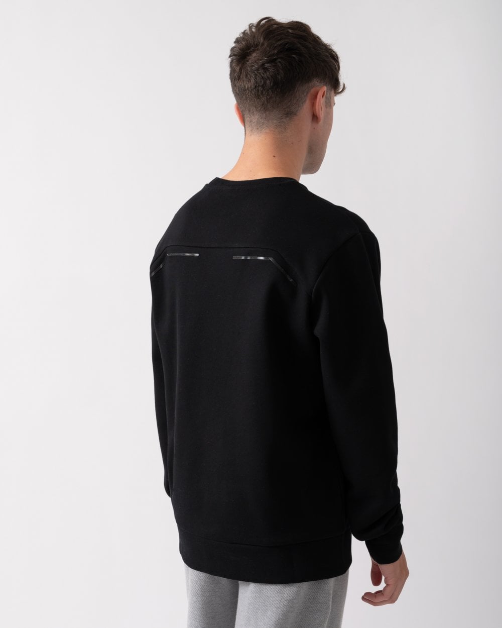 BOSS Green Salbo Mirror Mens Sweatshirt - Black 001
