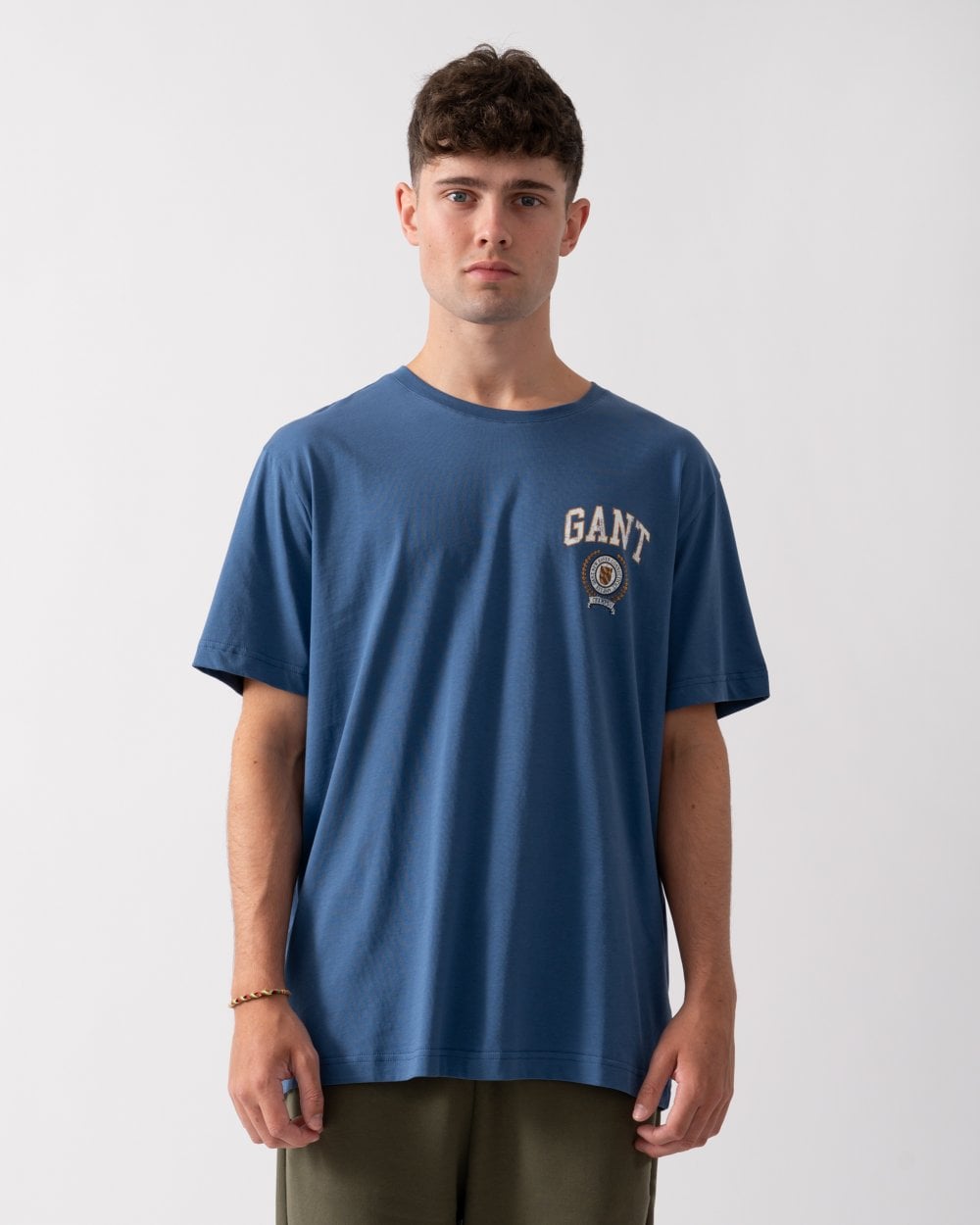 GANT Mens Crest Graphic T-Shirt