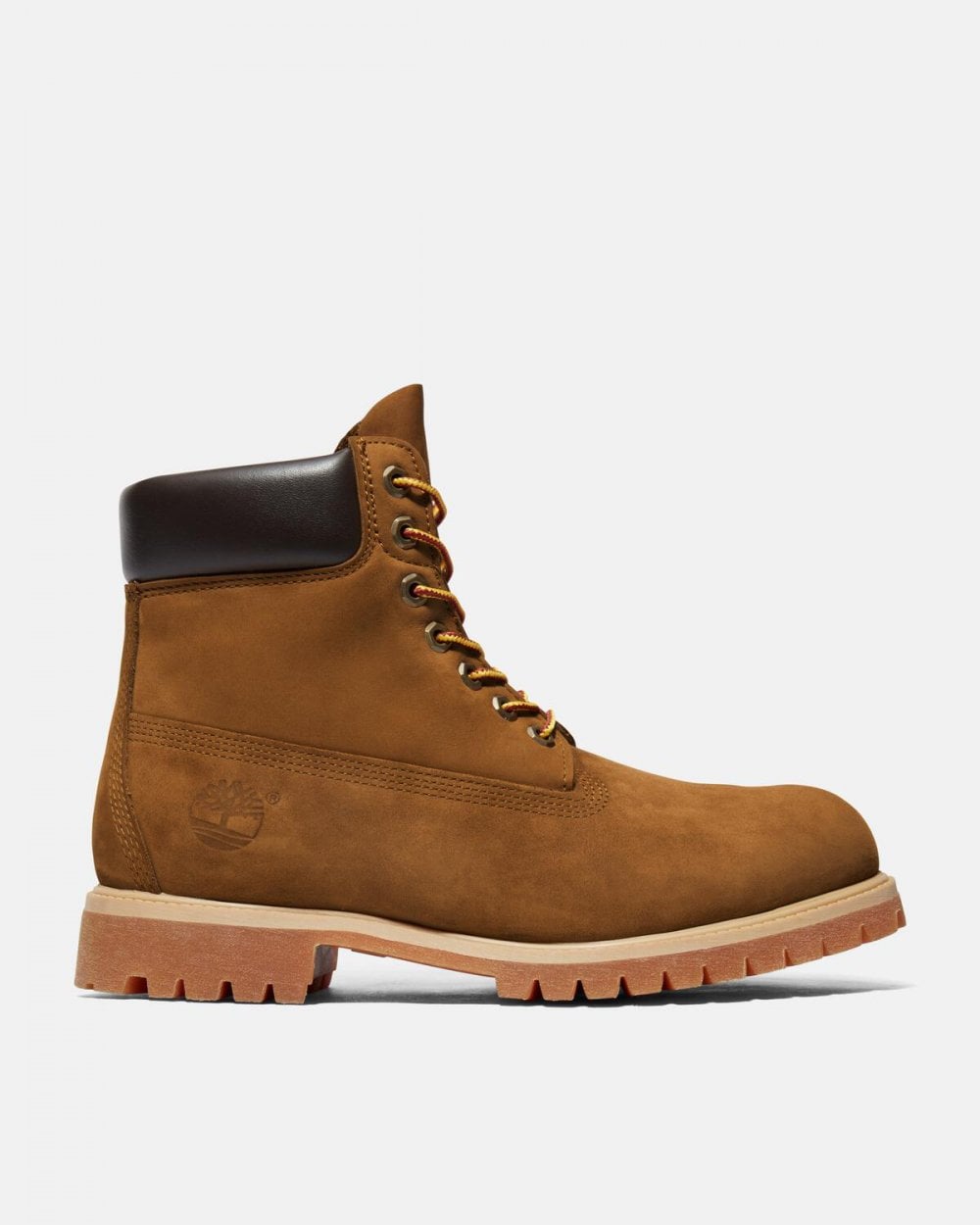 Timberland 6 Inch Premium Mens Waterproof Boots - Dark Wheat Nubuck