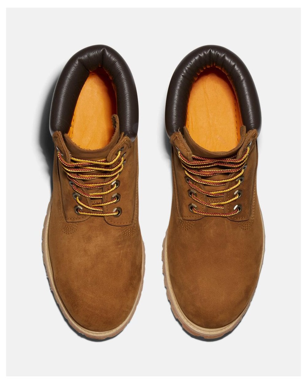 Timberland 6 Inch Premium Mens Waterproof Boots - Dark Wheat Nubuck