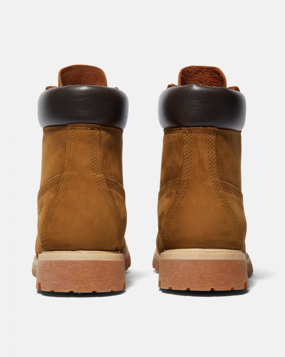 Timberland 6 Inch Premium Mens Waterproof Boots - Dark Wheat Nubuck