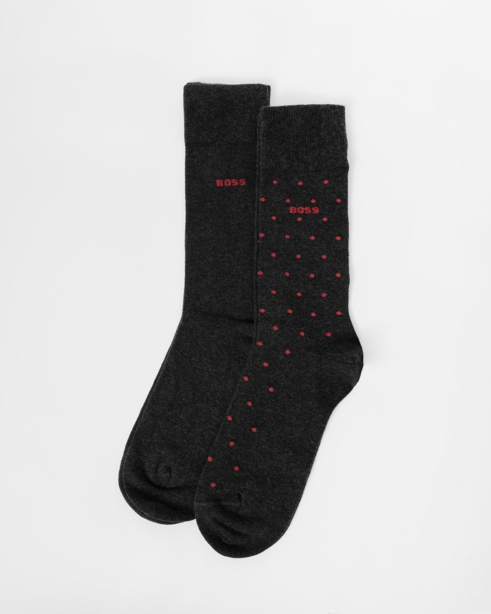 BOSS Orange Mini Dots 2-Pack Mens Socks