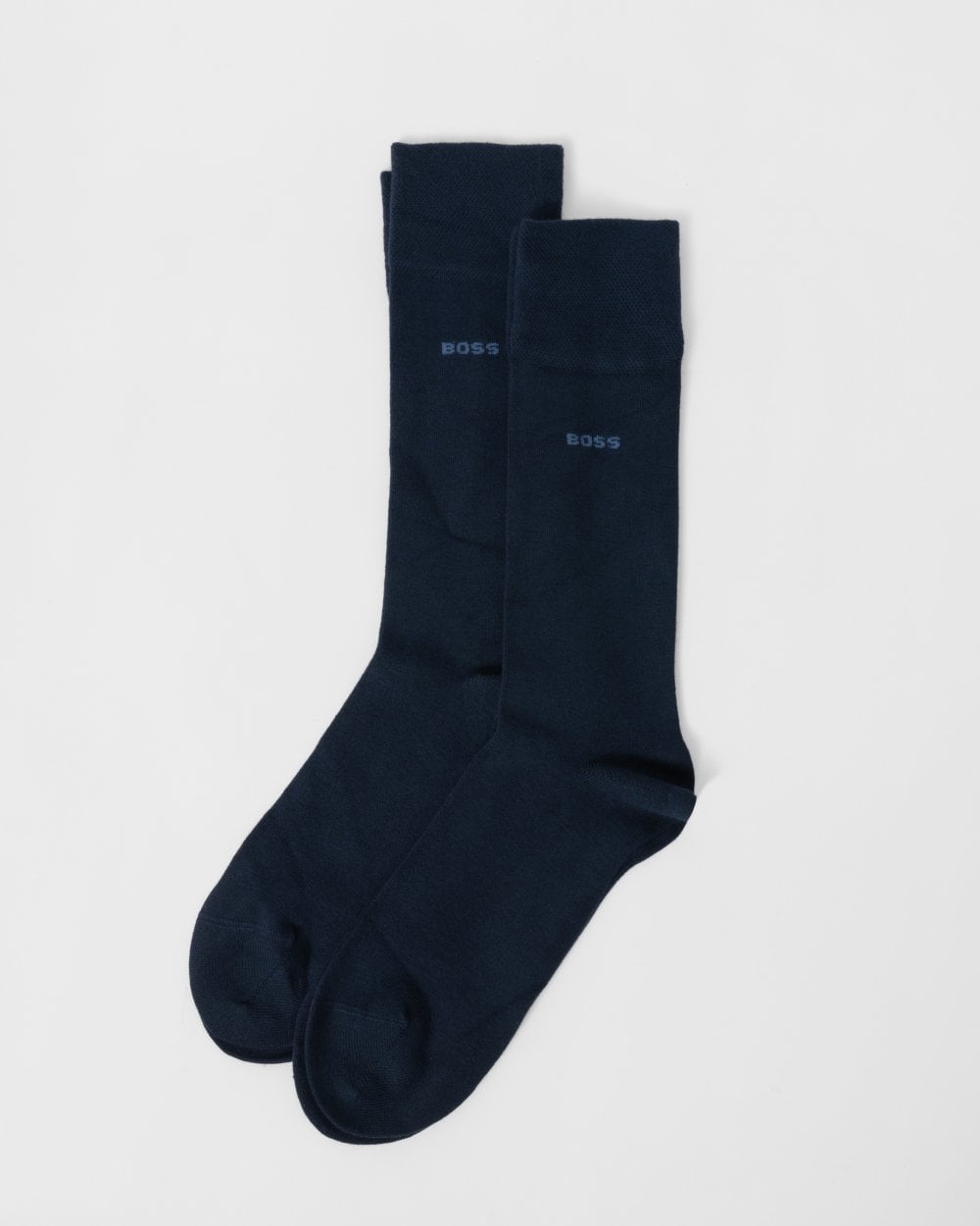 BOSS Orange Mens 2-Pack Regular-Length Bamboo Yarn Socks