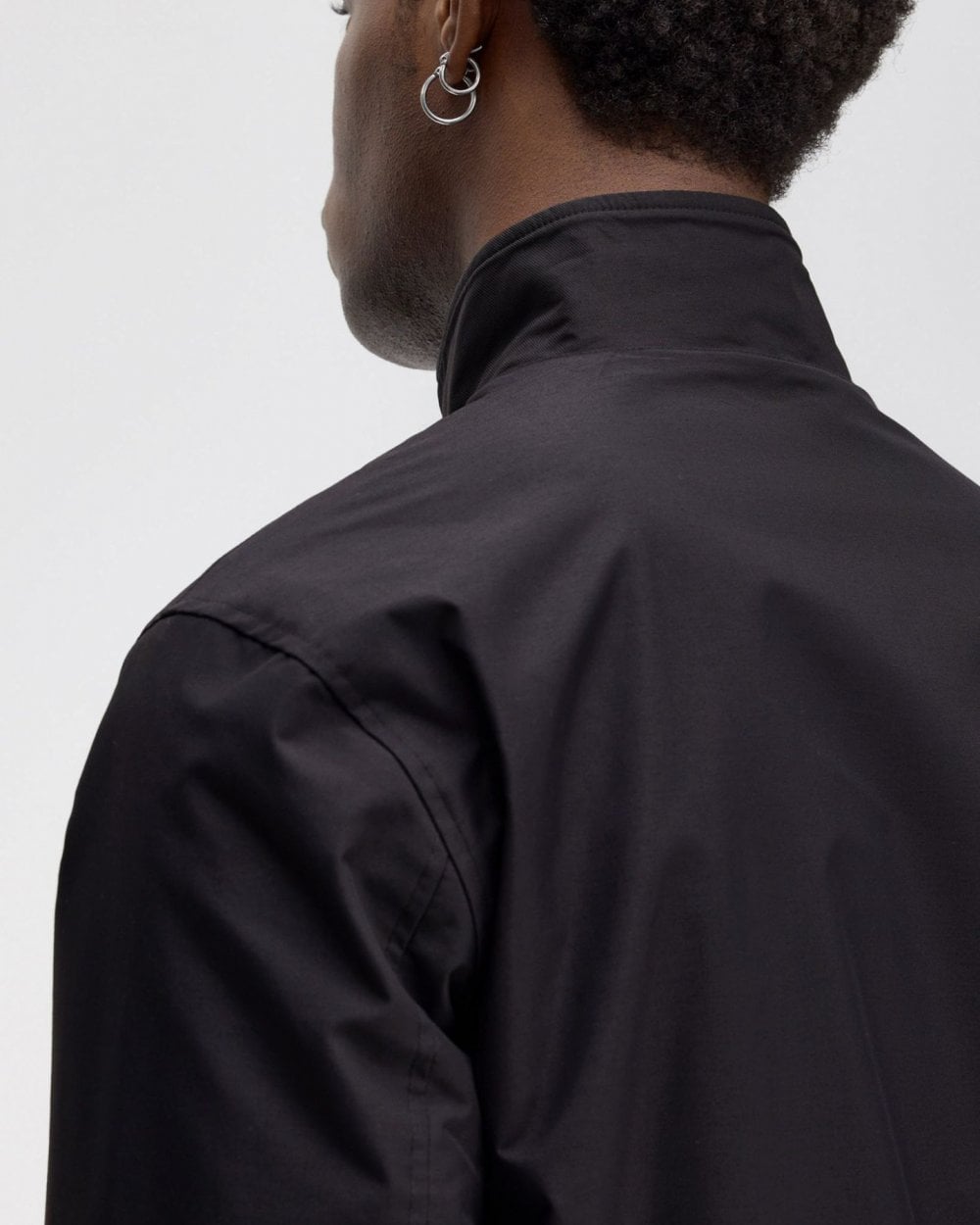 Fred Perry Mens Brentham Jacket - Black 350