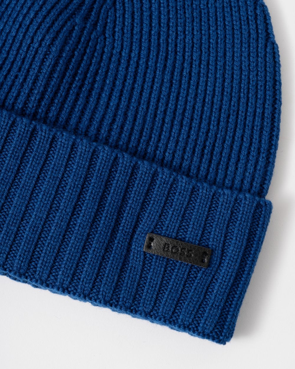 BOSS Orange Fati Mens Beanie - Open Blue 485