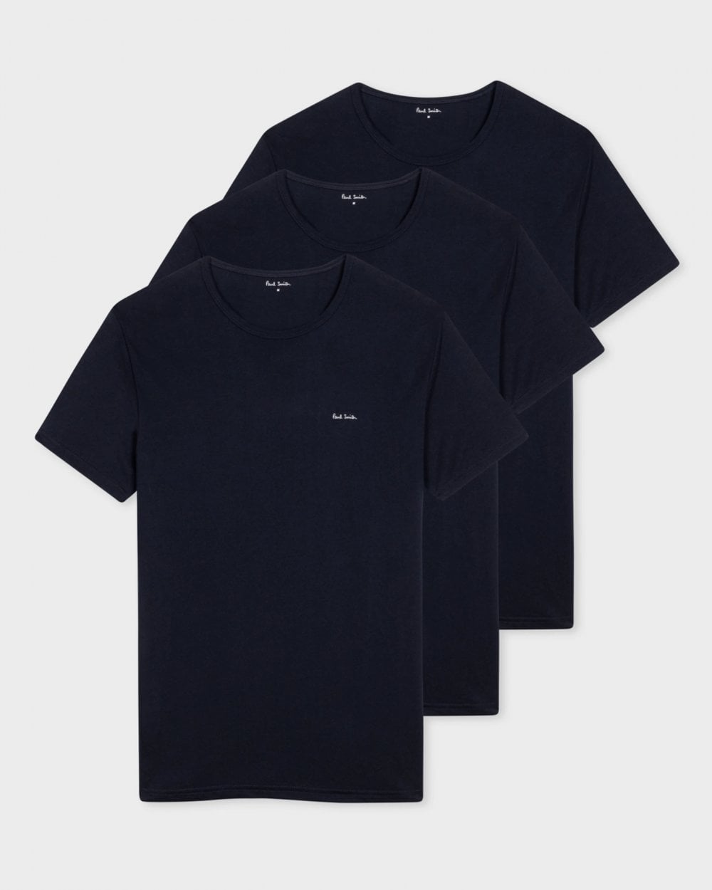 Paul Smith 3 Pack Mens Script Logo T-Shirts