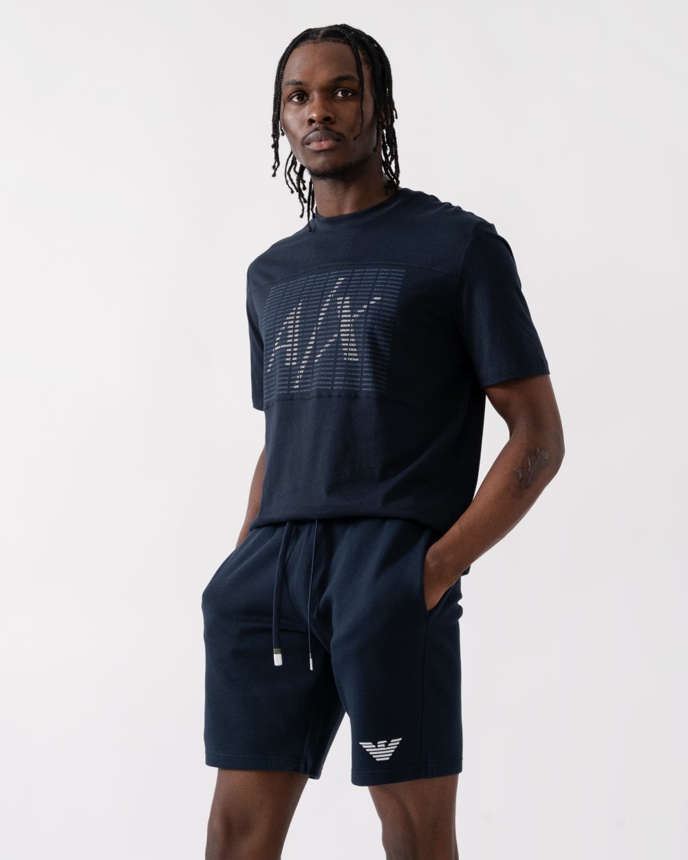Emporio Armani Emporio Armani Mens Bermuda Lounge Shorts