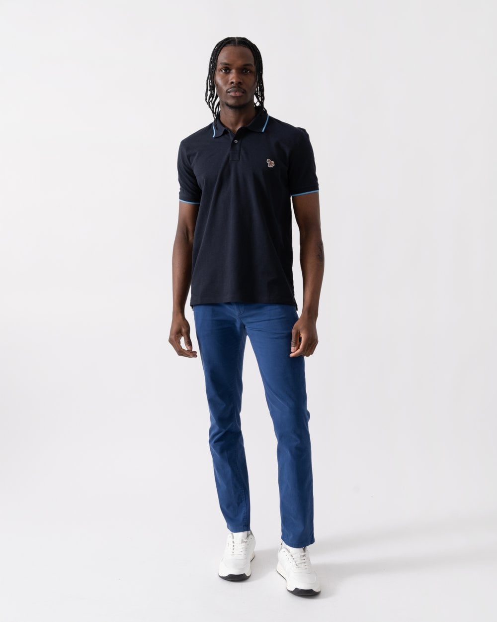 Paul Smith PS Paul Smith Mens Reg Fit Zebra Badge Polo M2R-151LZ-L21580